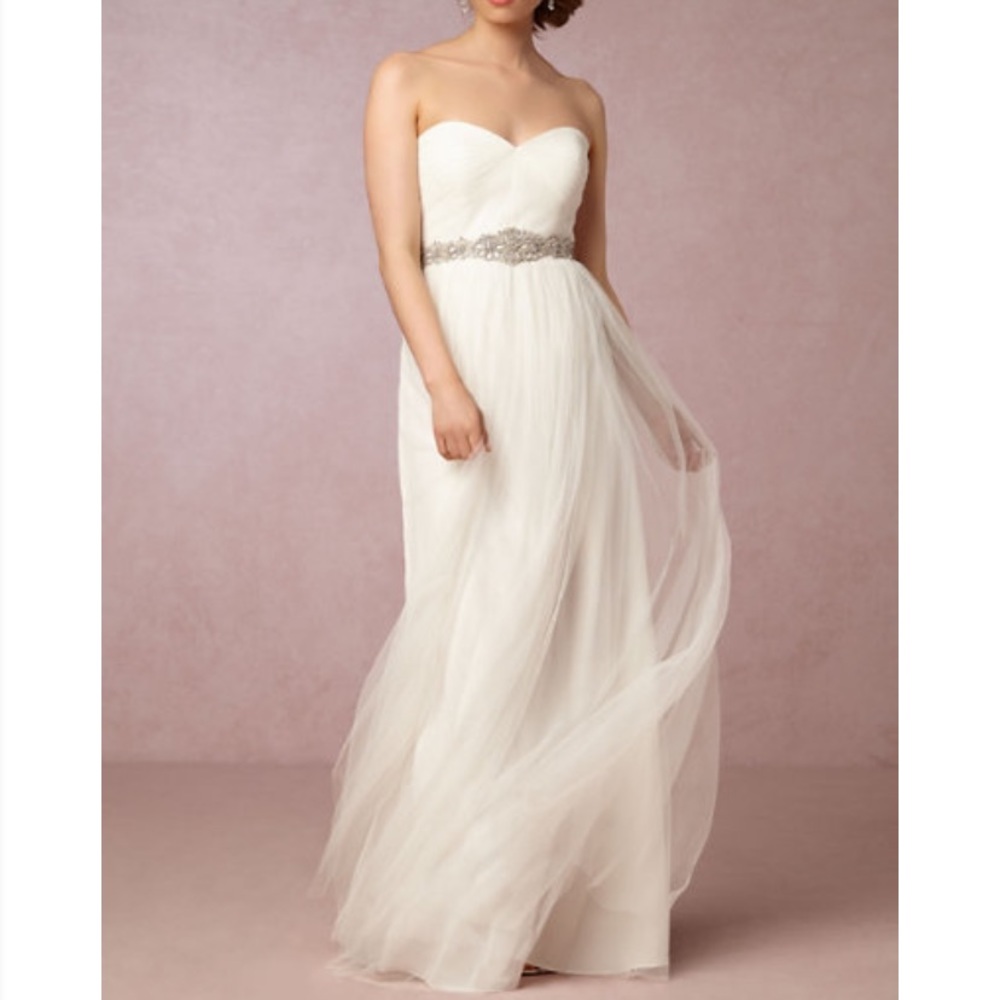 bhldn Jenny Yoo Annabel wedding dress